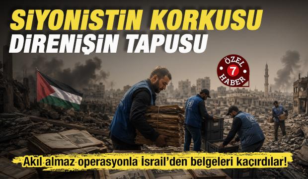Tarihi kurtarma operasyonu: Filistin'in hafızası İsrail'in elinden b&ouml;yle ka&ccedil;ırıldı