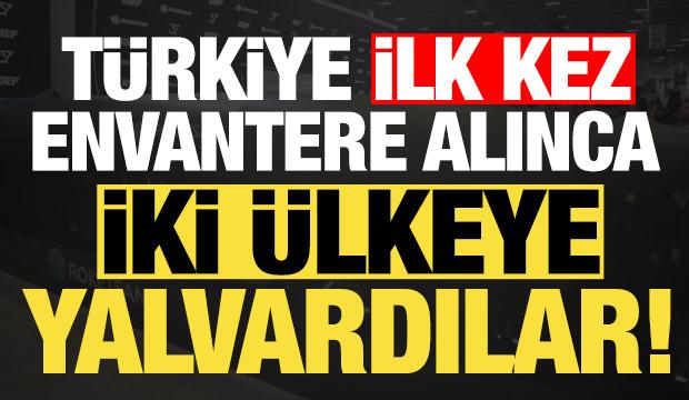 T&uuml;rkiye ilk kez envantere aldı! Komşu, 2 &uuml;lkeye yalvardı...