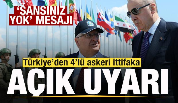 T&uuml;rkiye'den GKRY, İsrail, Yunanistan ve Fransa'ya uyarı! 'Şansınız yok' mesajı!