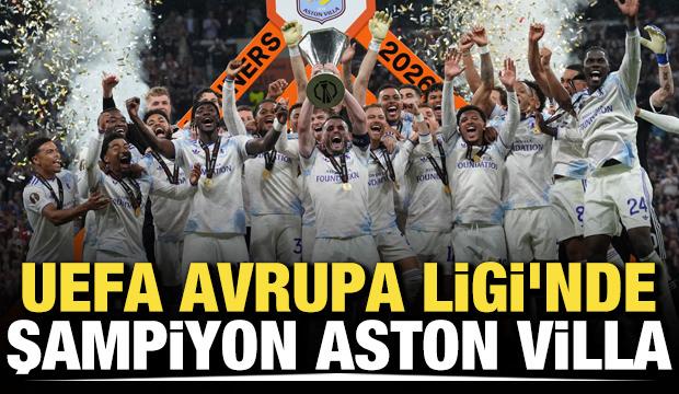 UEFA Avrupa Ligi'nde şampiyon Aston Villa