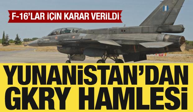 Yunanistan&rsquo;dan GKRY hamlesi: F-16&rsquo;ların adadaki varlığı s&uuml;recek