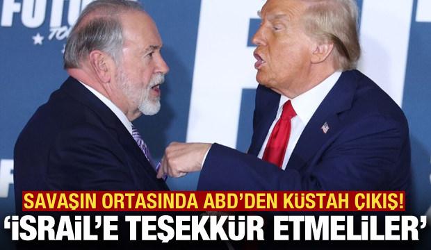 ABD'li B&uuml;y&uuml;kel&ccedil;iden k&uuml;stah &ccedil;ıkış: L&uuml;bnanlılar İsrail'e teşekk&uuml;r etmeli