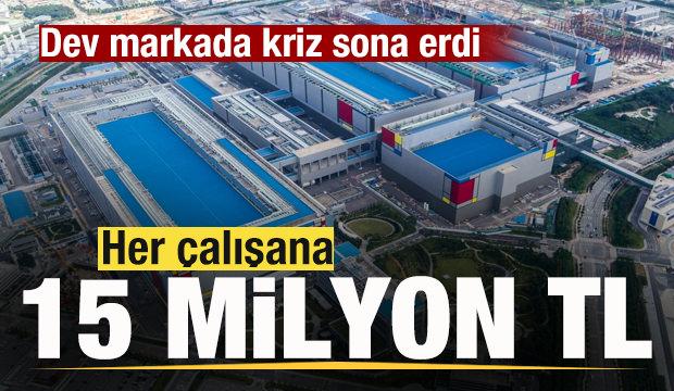 Dev markada anlaşma sağlandı! Her &ccedil;alışana 340 bin dolar ikramiye