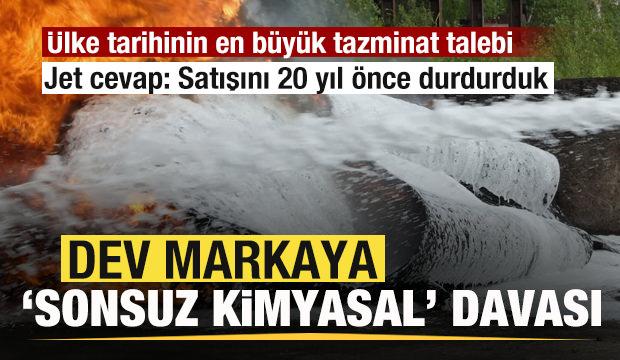 Dev markaya 'sonsuz kimyasallar' davası! &Uuml;lke tarihine ge&ccedil;en tazminat