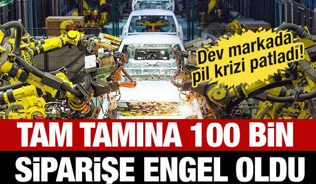 Elektrikli otomobil devinde pil krizi: Tam 100 bin siparişe engel oldu