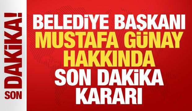İ&ccedil;işleri Bakanlığı'ndan son dakika Mustafa G&uuml;nay kararı: G&ouml;revden uzaklaştırıldı