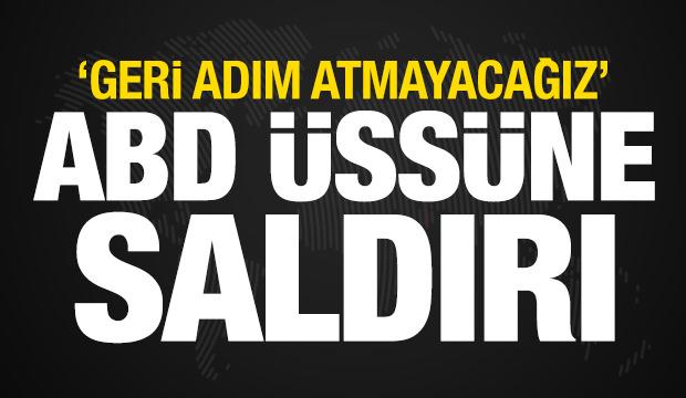 İran'dan ABD &uuml;ss&uuml;ne saldırı! Trump'a cevap: Geri adım atmayacağız