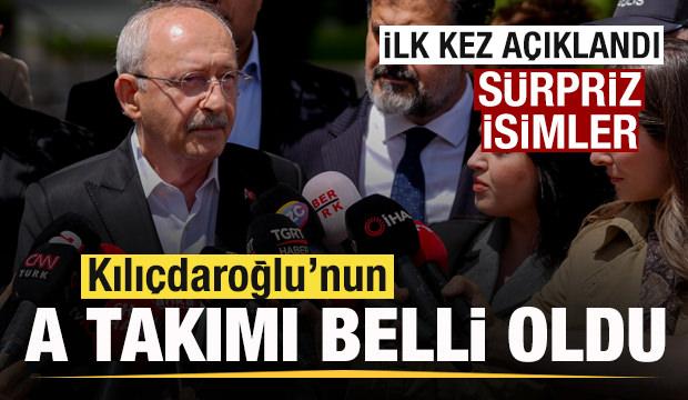 Kılı&ccedil;daroğlu&rsquo;nun A Takımı belli oldu! S&uuml;rpriz isimler