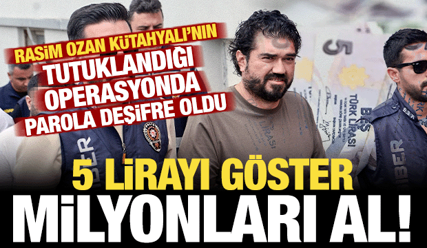 Rasim Ozan K&uuml;tahyalı operasyonunda parola deşifre oldu: Milyonların şifresi 5 lira...