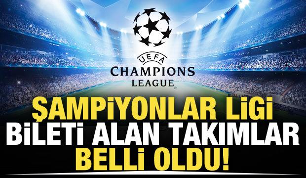Şampiyonlar Ligi'ne katılacak 29 takım belli oldu