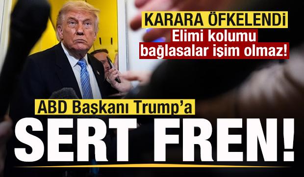 Trump'a sert fren! Adı siliniyor! Karara &ouml;fkelendi: Bir daha işim olmaz!