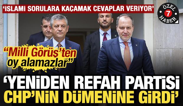 Yeniden Refah, CHP'nin d&uuml;menine girdi: 'İslami sorulara ka&ccedil;amak cevaplar veriyor'