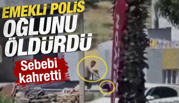 Adana'da aile faciası: Emekli polis para isteyen oğlunu &ouml;ld&uuml;rd&uuml;