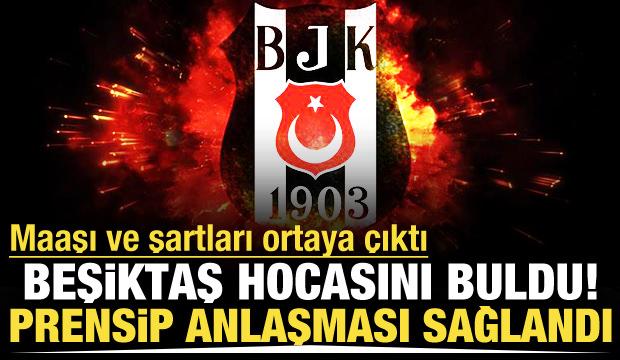 Beşiktaş yeni hocasıyla el sıkıştı! Maaşı ortaya &ccedil;ıktı