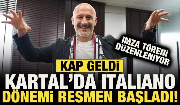 Beşiktaş'tan KAP geldi! Vincenzo Italiano d&ouml;nemi resmen başladı