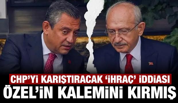 CHP'yi alt&uuml;st edecek iddia: Kılı&ccedil;daroğlu &Ouml;zg&uuml;r &Ouml;zel'in kalemini kırmış!