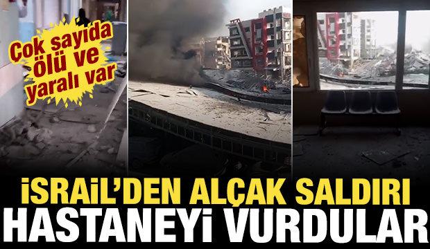 İsrail, L&uuml;bnan'da hastaneyi bombaladı: &Ccedil;ok sayıda &ouml;l&uuml; ve yaralı var