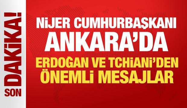 Son Dakika... Nijer Cumhurbaşkanı Ankara'da! Erdoğan: T&uuml;rkiye, Afrika'nın kara g&uuml;n dostu