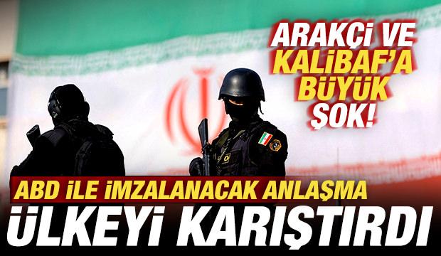 ABD ile imzalanacak anlaşma &uuml;lkeyi karıştırdı! Arak&ccedil;i ve Kalibaf'a b&uuml;y&uuml;k şok