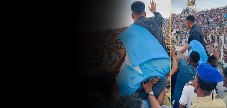 ABD &uuml;lkeye almamıştı! Somalili hakem kahraman gibi karşılandı