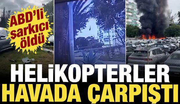 Brezilya'da havacılık faciası: İki helikopter havada &ccedil;arpıştı