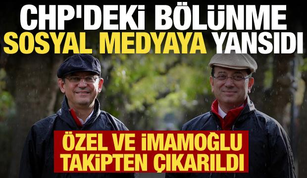 CHP'nin resmi hesabında dikkat &ccedil;eken değişim! &Ouml;zel ve İmamoğlu takipten &ccedil;ıkarıldı