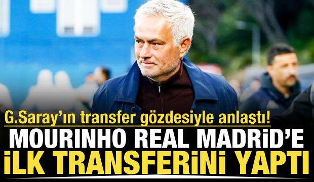 Jose Mourinho'nun ilk transferi belli oldu! Galatasaray'ın g&ouml;zdesiyle anlaştı