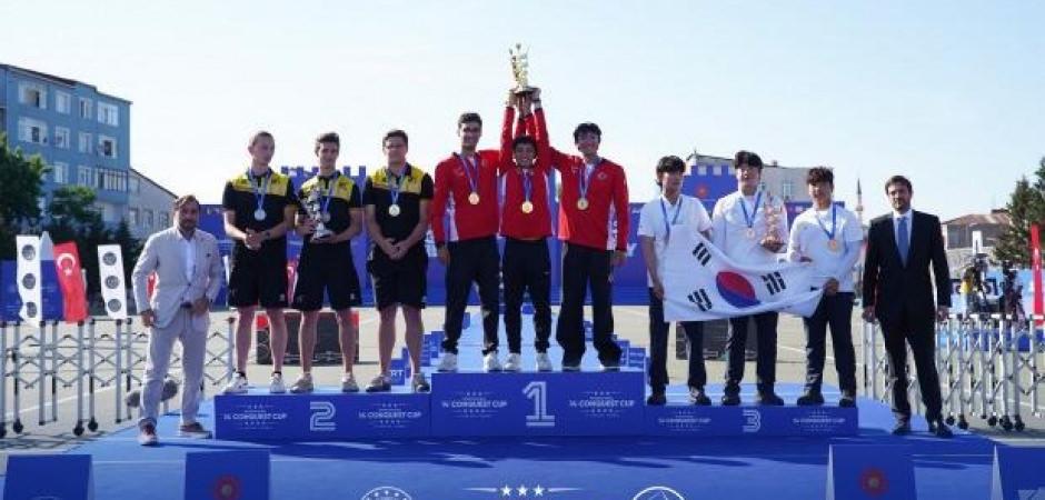 Ok&ccedil;ulukta 14. Uluslararası Fetih Kupası sona erdi! Madalya atışları yapıldı