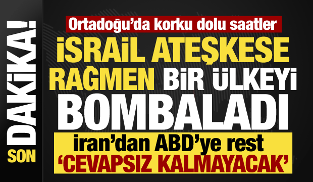 Ortadoğu'da anlaşmayı bozacak saldırı! İsrail L&uuml;bnan'ı bombaladı, İran ABD'ye rest &ccedil;ekti