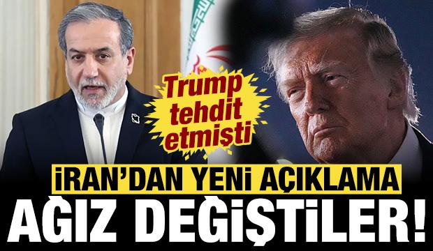 Trump'ın tehdidi sonrası İran'dan yeni açıklama: Bu kez ağız değiştirdiler!