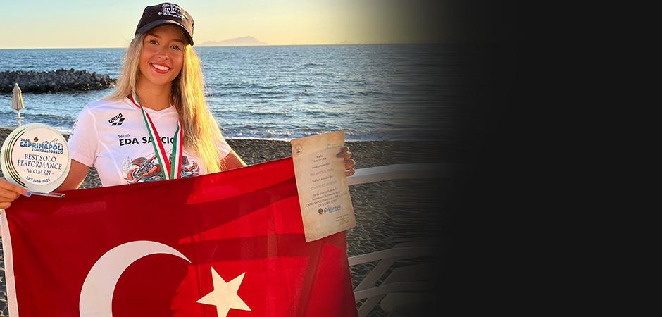 17 yaşında İtalya'da tarih yazdı! İlk T&uuml;rk sporcu oldu