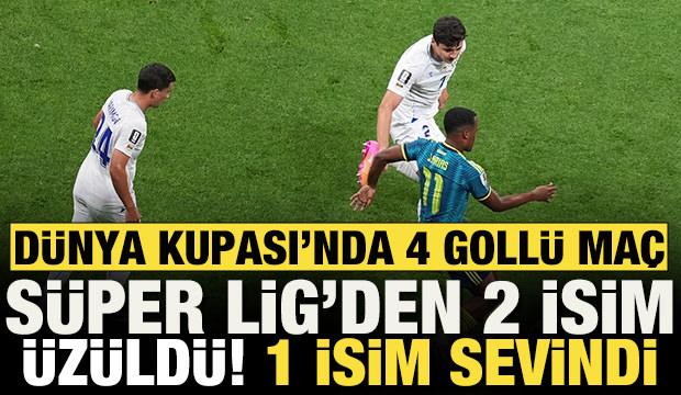S&uuml;per Lig'den 2 isim &uuml;z&uuml;ld&uuml;! 1 isim sevindi: D&uuml;nya Kupası'nda 4 goll&uuml; ma&ccedil;