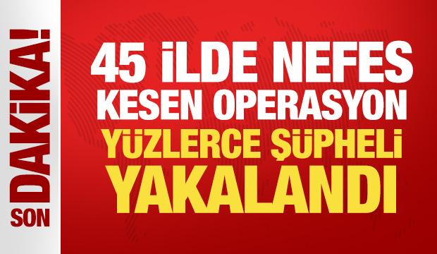 Son Dakika: 45 ilde Narko Pars operasyonları: 352 ş&uuml;pheli yakalandı!
