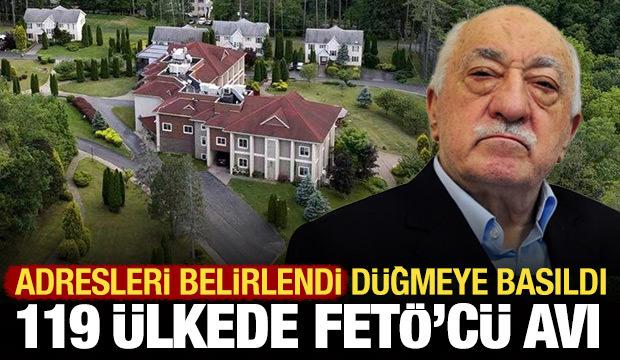 119 &uuml;lkede FET&Ouml;'c&uuml; avı: Adresleri belirlendi, d&uuml;ğmeye basıldı