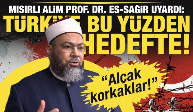 'Al&ccedil;ak korkaklar!' Mısırlı alim Prof. Dr. Muhammed es-Sağir: T&uuml;rkiye bu y&uuml;zden hedefte!