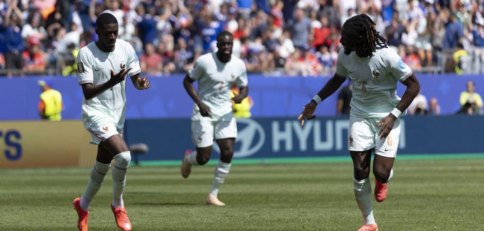 Dembele'den yarım saatte hat-trick! Fransa liderlik ma&ccedil;ında Norve&ccedil;'e gol yağdırdı