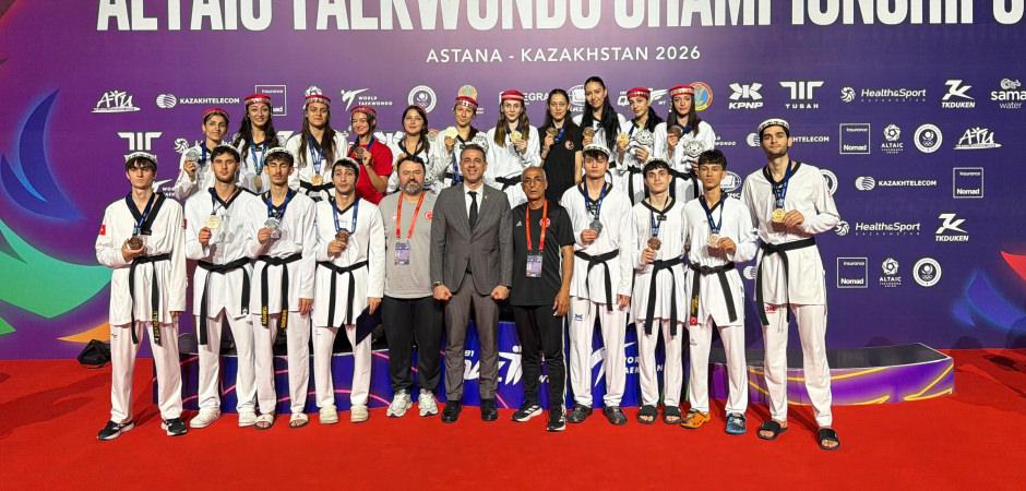 Milli sporcularımızdan 19 madalya birden
