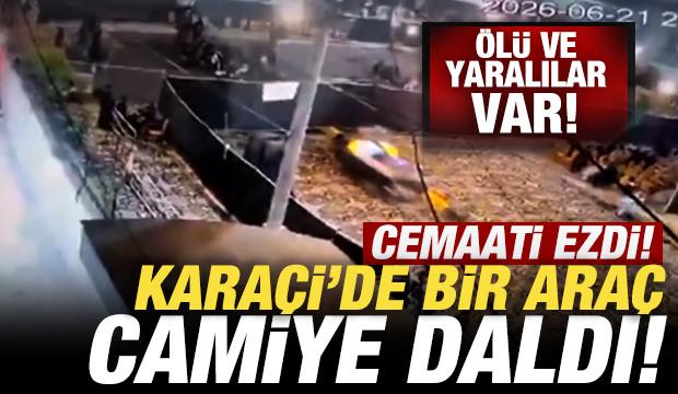 Pakistan'da bir ara&ccedil; camiye daldı: &Ouml;l&uuml; ve yaralılar var