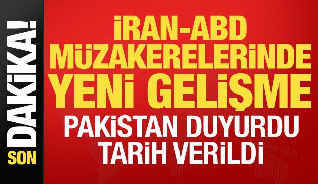 Son dakika... İran-ABD m&uuml;zakereleri yeniden başlayacak