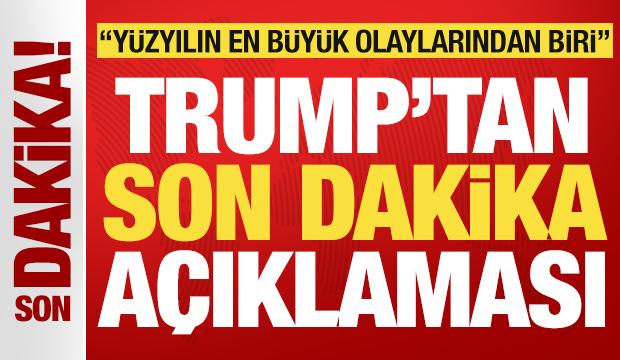 Trump son dakika duyurdu! İran ateşkesi ihlal etti! B&ouml;lgede peş peşe saldırılar