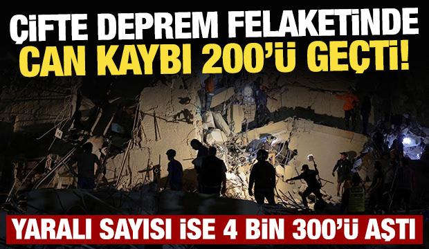 Venezuela'da &ccedil;ifte deprem felaketinde can kaybı 200'&uuml; ge&ccedil;ti!