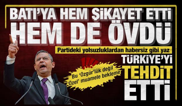 CHP&rsquo;li &Ouml;zel yabancı basında T&uuml;rkiye'yi karaladı: Milli iradeyi ve Erdoğan&rsquo;ı hedef aldı