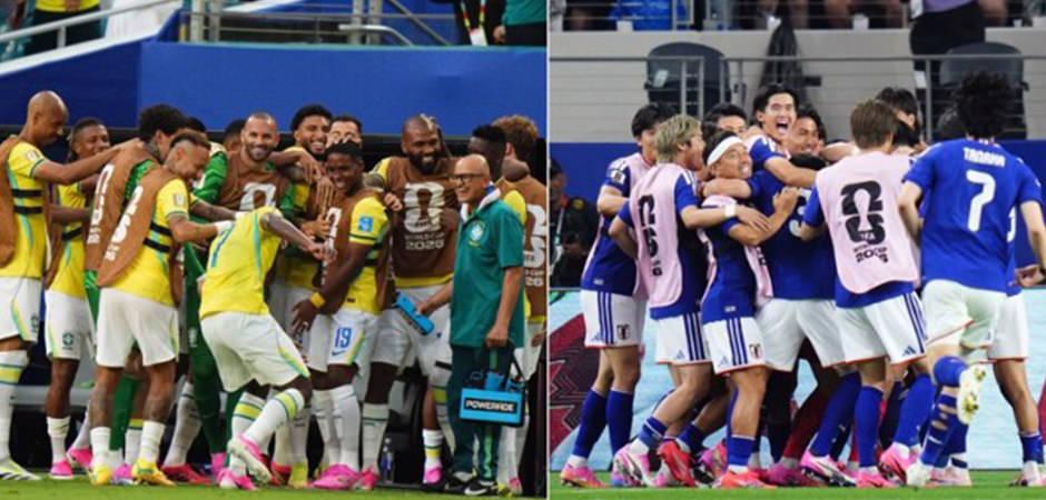 Son 16 yolunda kritik ma&ccedil;! Brezilya-Japonya: Muhtemel 11'ler