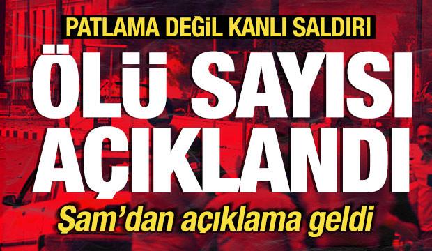 Suriye'de kanlı saldırı! Şam'dan son dakika a&ccedil;ıklama geldi! &Ouml;l&uuml; sayısı a&ccedil;ıklandı