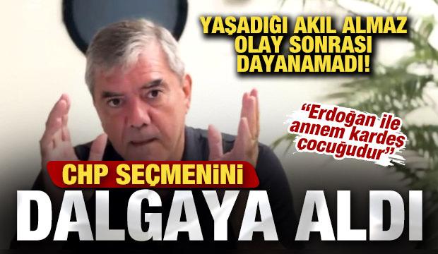Yılmaz &Ouml;zdil CHP se&ccedil;menini dalgaya aldı: Toplum pek bilmez biz akrabayız Erdoğan'la