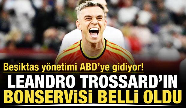 Y&ouml;netim imza i&ccedil;in ABD'ye gidiyor! Beşiktaş'ın Trossard'a &ouml;deyeceği bonservis a&ccedil;ıklandı