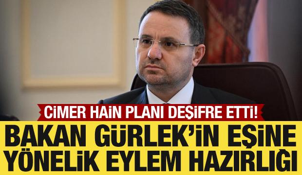 Bakan G&uuml;rlek'in eşine y&ouml;nelik eylem hazırlığı yapan 2 kişi tutuklandı