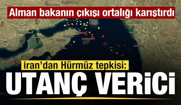  İran&rsquo;dan H&uuml;rm&uuml;z Boğazı a&ccedil;ıklaması: Utan&ccedil; verici