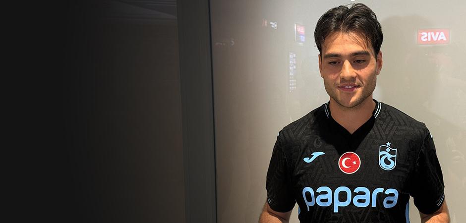Milli yıldız Trabzonspor formasını giydi! İşte ilk s&ouml;zleri
