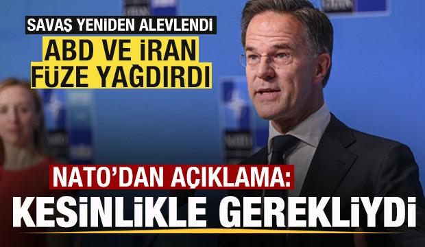 Savaş yeniden alevlendi! Rutte'den son dakika İran a&ccedil;ıklaması: Saldırı gerekliydi